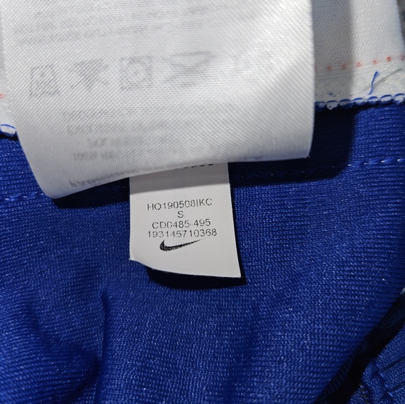 Men's Nike Philadelphia 76ers NBA Basketball Shorts Blue White Small 30 Swingman - Picture 12 of 16